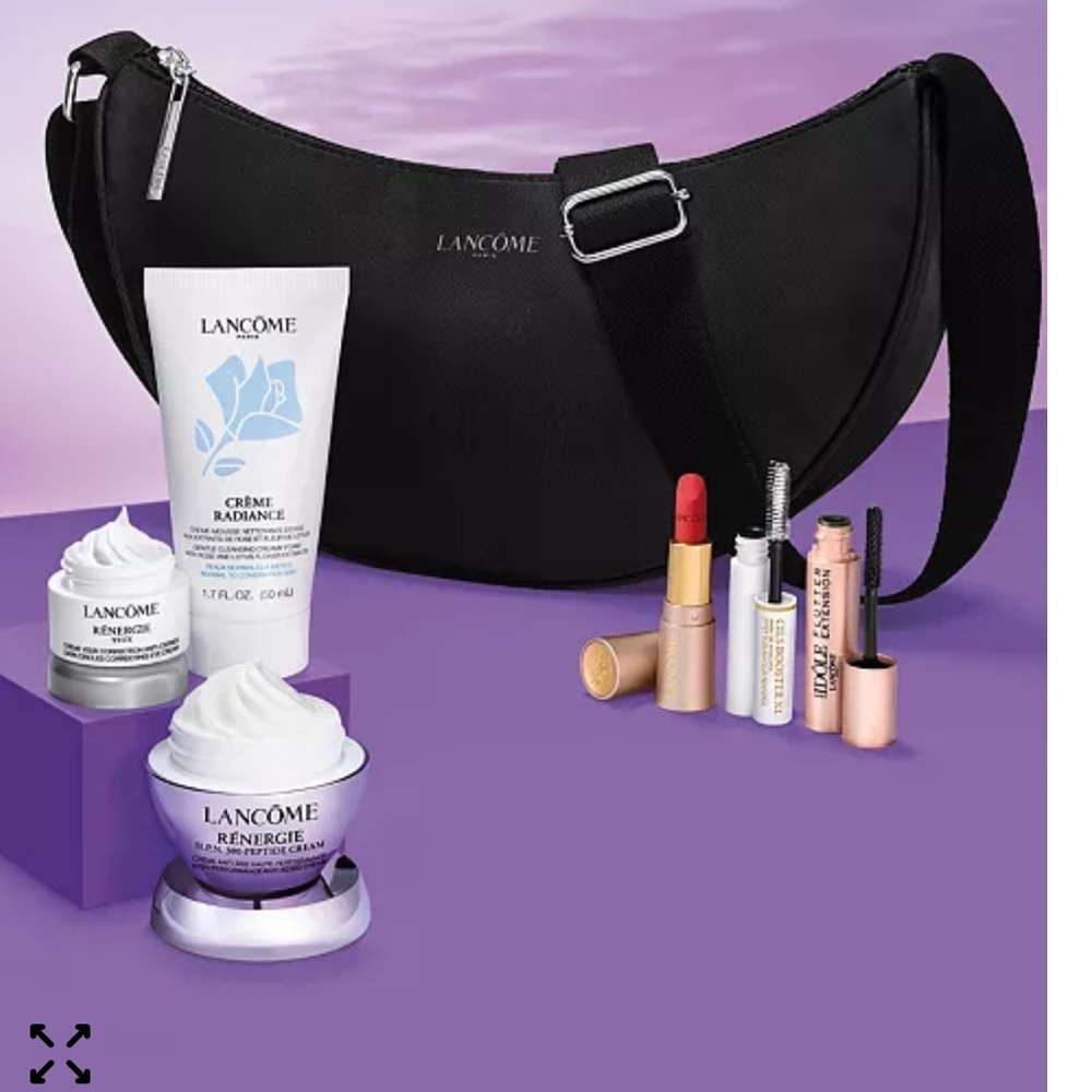 Lancôme Rénergie Makeup Skincare Set Mascara Lipstick Facewash Eye Cream